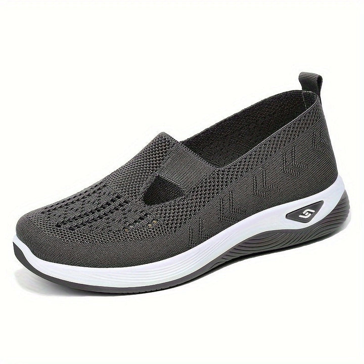 Damen Atmungsaktive Slip-On Sneakers mit elastischem Design Echo Archiv
