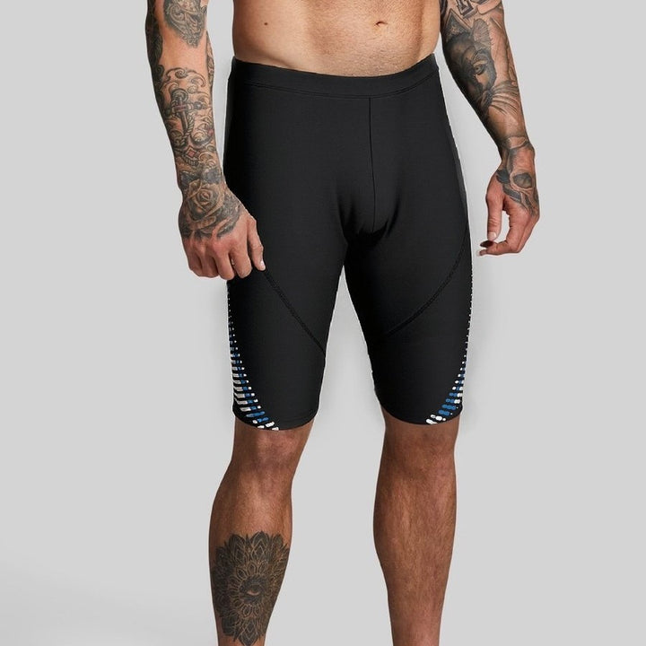 Herren Schwimmshorts mit kompressiver Passform und stylischen Designelementen Echo Archiv