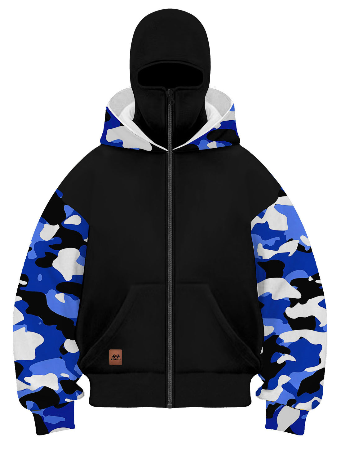 Herren Modische Camouflage Kapuzenjacke – Taviero
