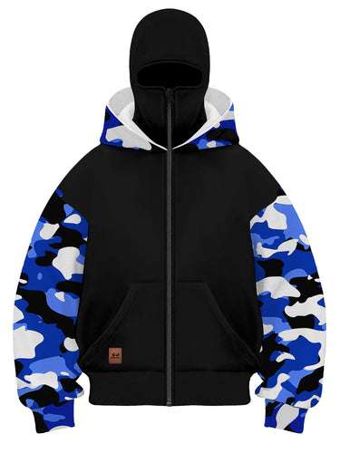 Herren Modische Camouflage Kapuzenjacke Echo Archiv