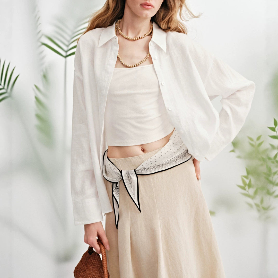 Damen Leichte und luftige Bluse Echoarchiv
