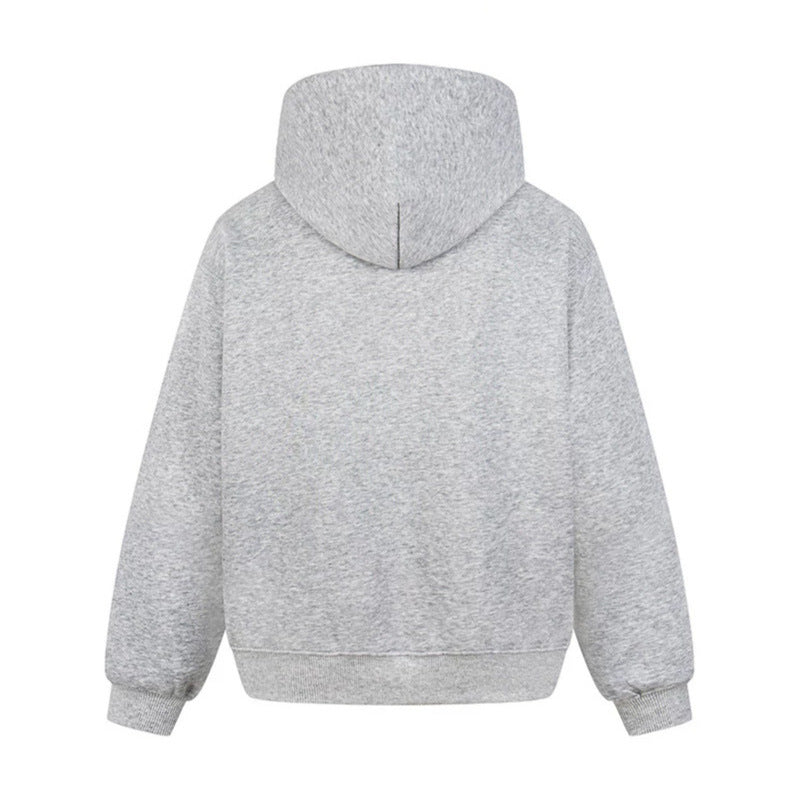 Damen Oversize Kapuzenpullover mit Kängurutasche und Leo‑Stern‑Print Echoarchiv