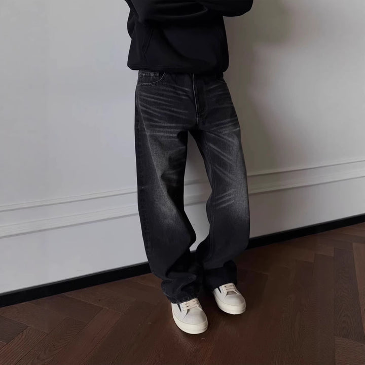Herren Lässige und weite Denim-Jeans Echo Archiv