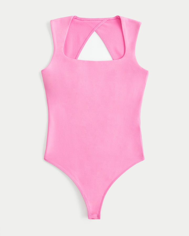 Damen Sportlicher Body mit Kreuzrücken Echo Archiv