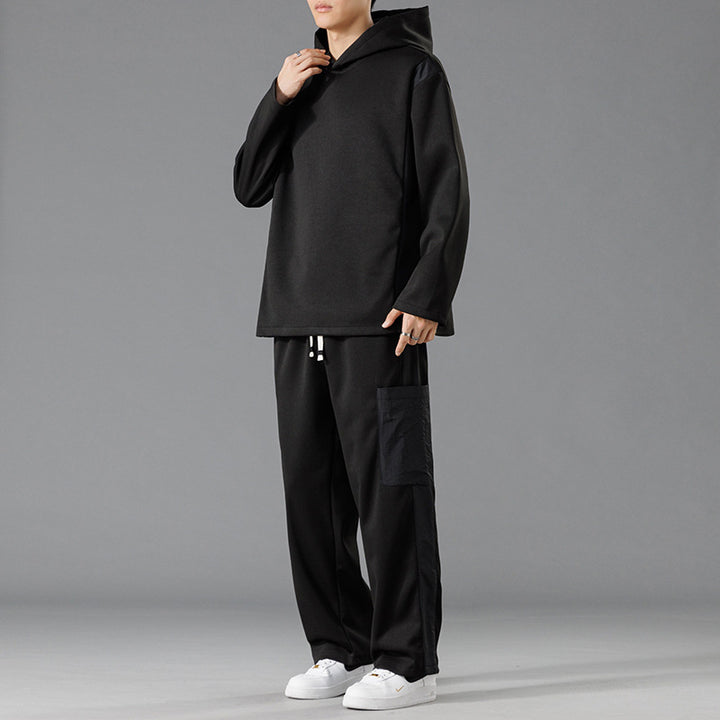 Herren lässiger Hoodie und Jogginghose Set Echoarchiv