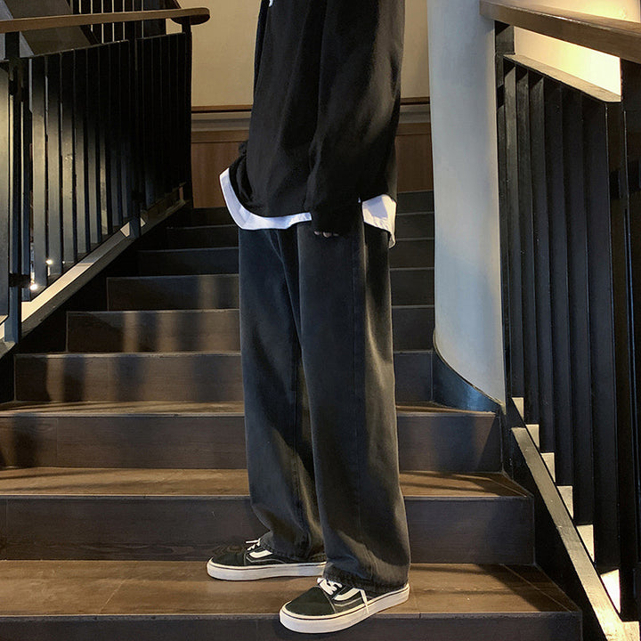 Herren Lässige Baggy-Jeans Echo Archiv