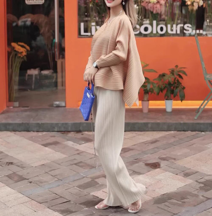 Damen Elegante Plisseehose Echoarchiv