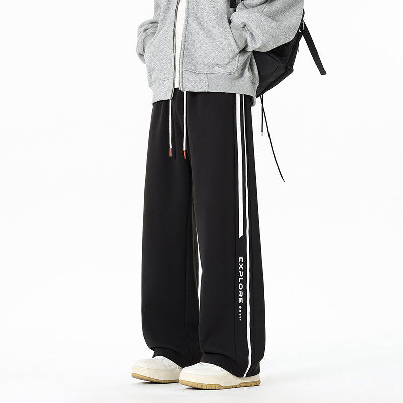 Damen Sportliche Relaxed Fit Freizeithose