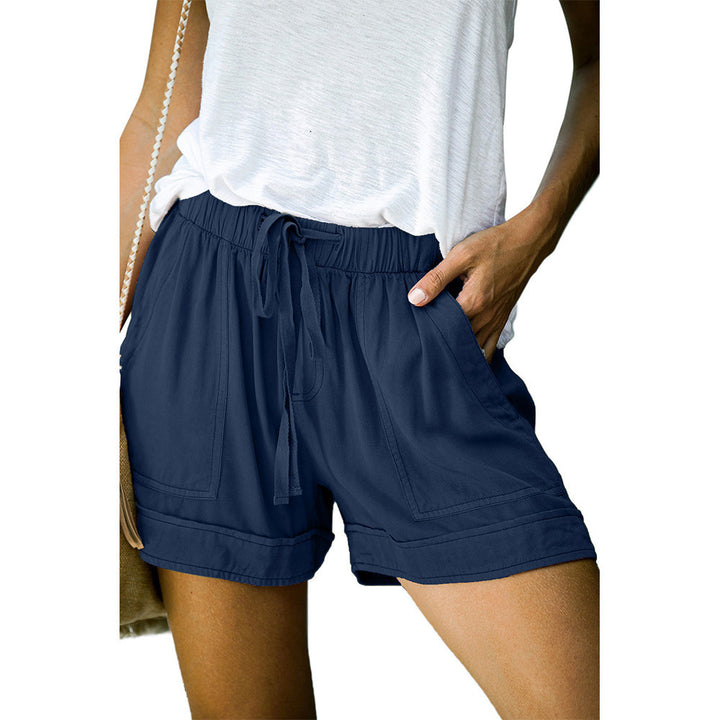 Damen Bequeme Sommer-Shorts mit elastischem Bund und praktischen Taschen Echo Archiv