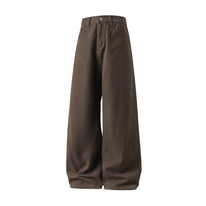 Damen Hochtaillierte Twill-Hose mit extra weitem Balloon-Schnitt Echo Archiv