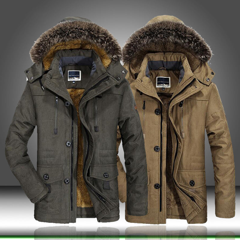 Herren Warm gefütterte Jacke Echo Archiv
