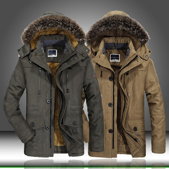 Herren Warm gefütterte Jacke Echo Archiv