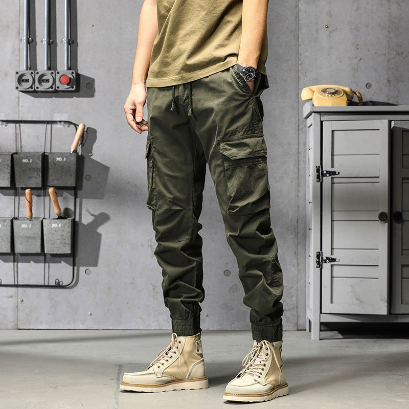 Herren Tapered‑Cargohose im Joggerstil mit elastischem Komfortbund und großzügiger Taschenorganisation Echo Archiv