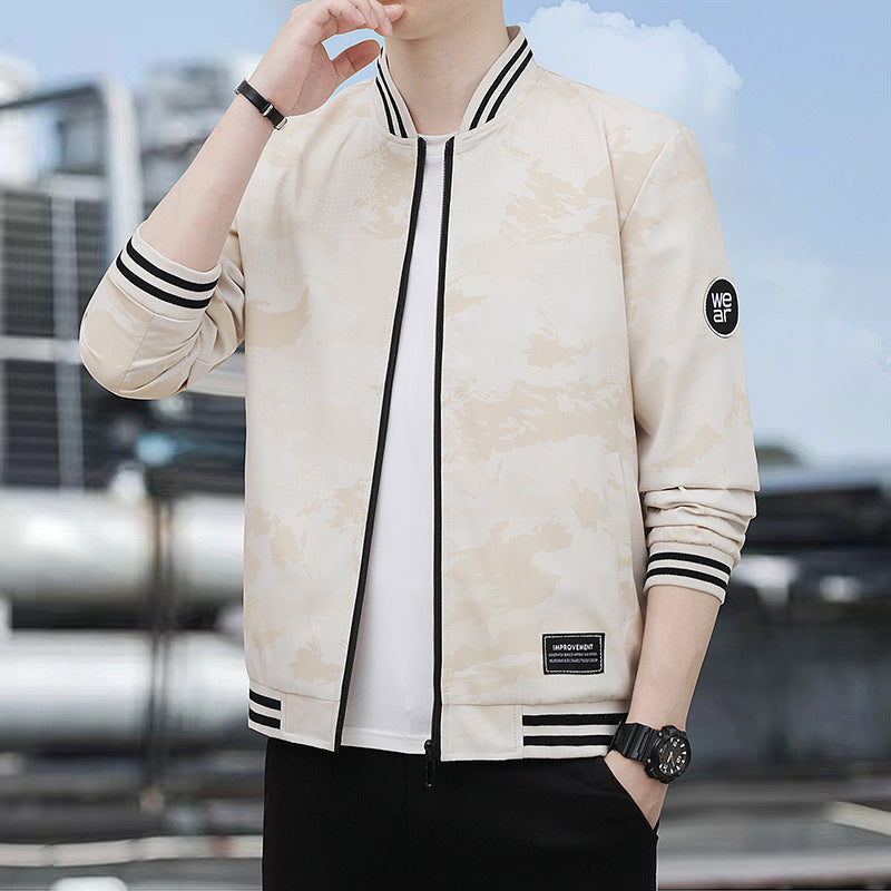 Herren Camouflage Bomberjacke Echo Archive