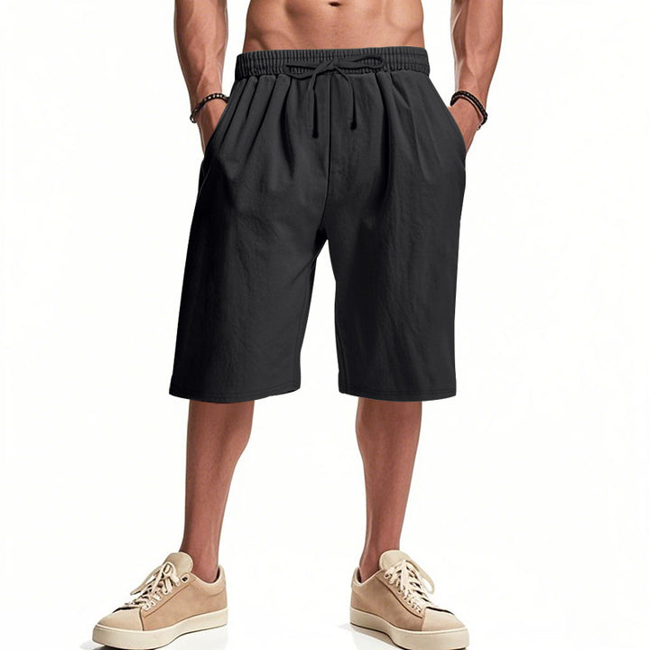 Herren bequeme Cargo-Shorts mit elastischem Bund und großzügigen Taschen Echoarchiv
