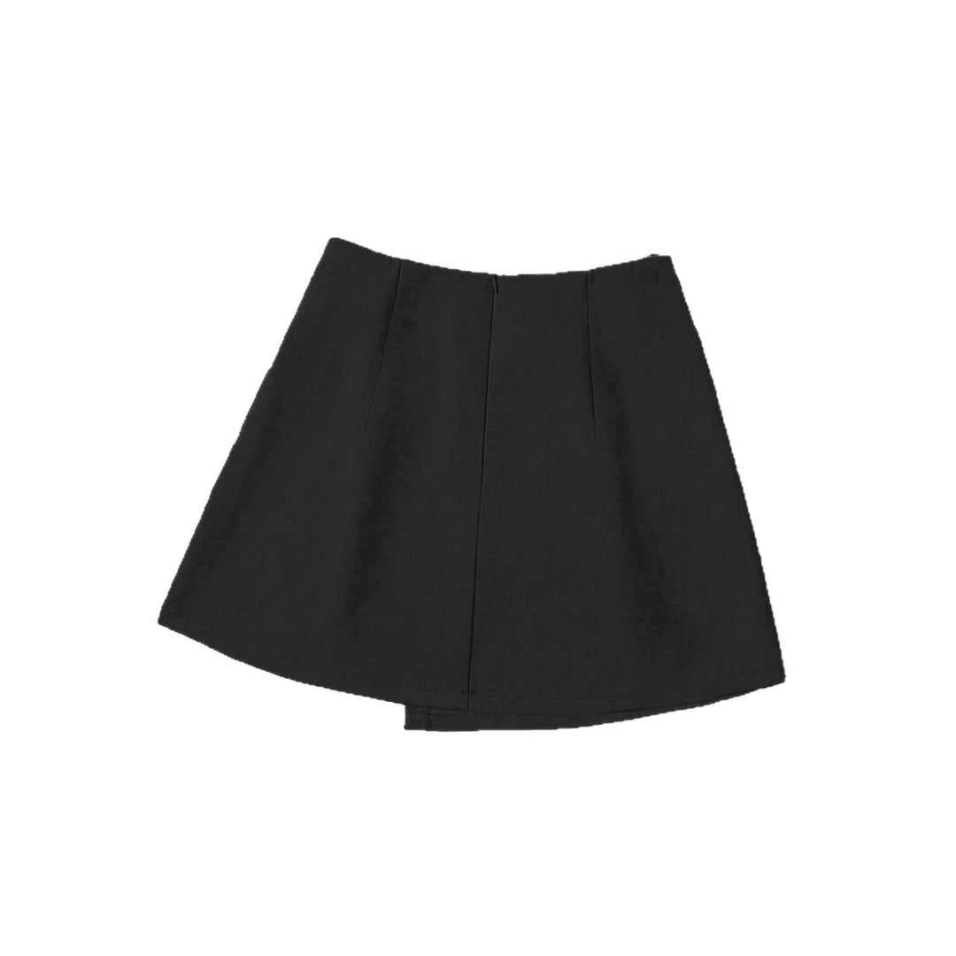 Damen Wickelrock aus hochwertigem Leinenstoff mit eleganter Schleifenbindung Echo Archiv