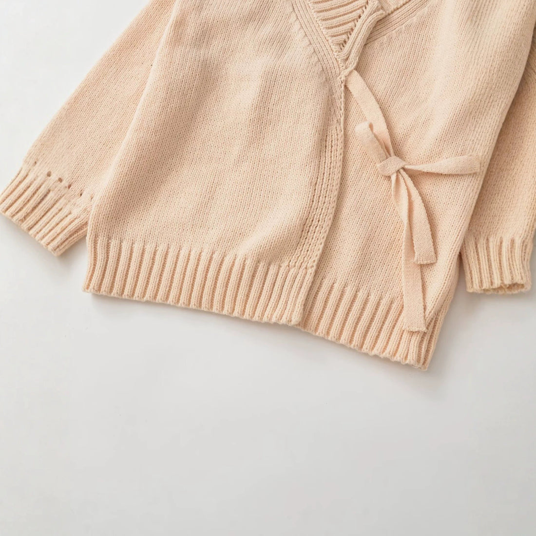 Damen Oversize Strickcardigan mit Bindegürtel und Schalkragen Echo Archiv
