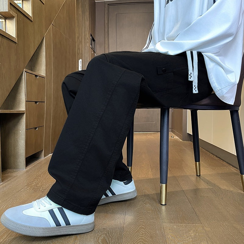 Herren Weite Cargo-Hose mit Thermofutter, Kordelbund & Utility-Taschen Echoarchiv