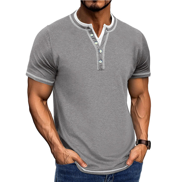Herren Poloshirt mit Knopfleiste Echoarchiv