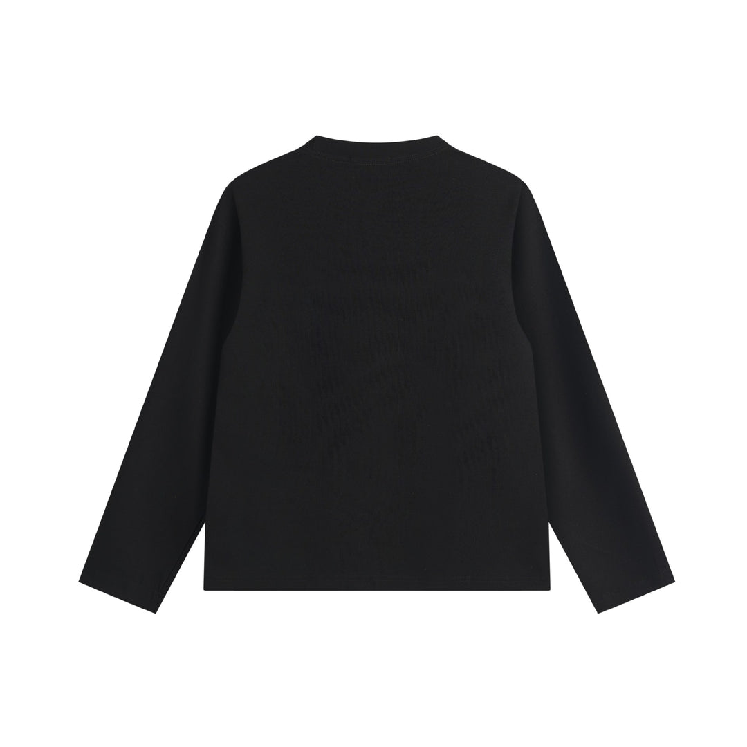 Unisex Oversize-Sweatshirt mit seitlichen Druckknopfleisten und Rundhals Echoarchiv