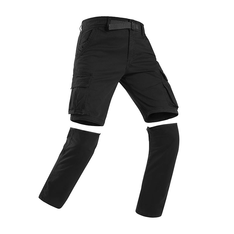 Herren Modulare Cargohose mit Reißverschluss-Beinabtrennung und Multifachtaschen Echo Archiv