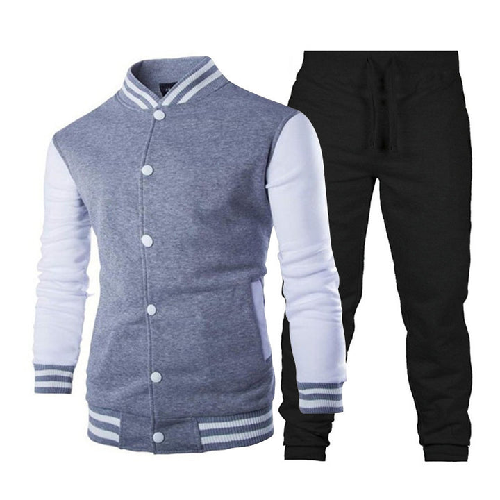 Herren Sportlicher Jacken- und Jogginghose-Set Echoarchiv