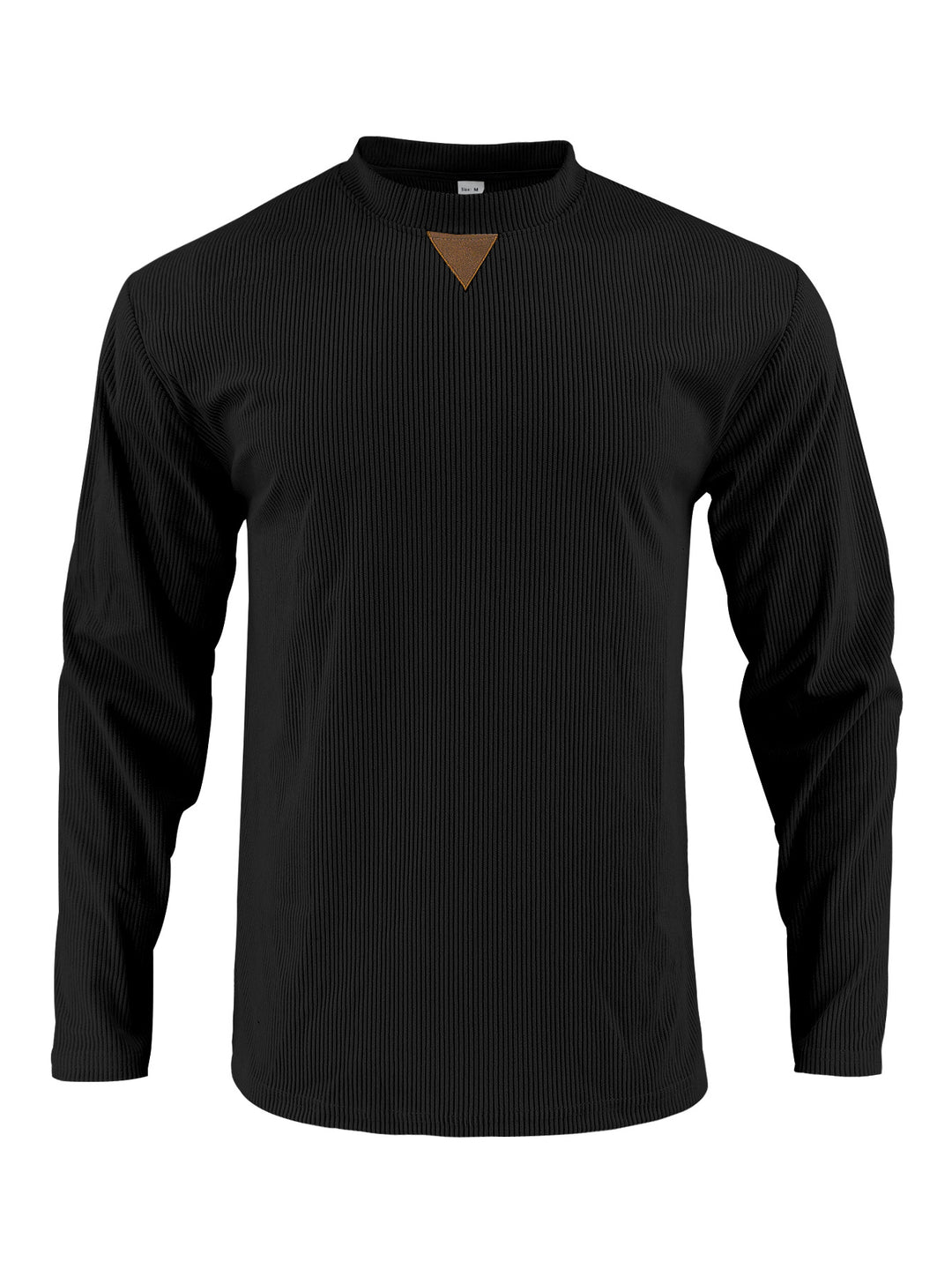 Herren Langarmshirt mit strukturiertem Rippdesign Echoarchiv