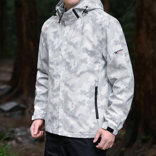Herren wetterfeste Outdoor-Jacke Echo Archiv