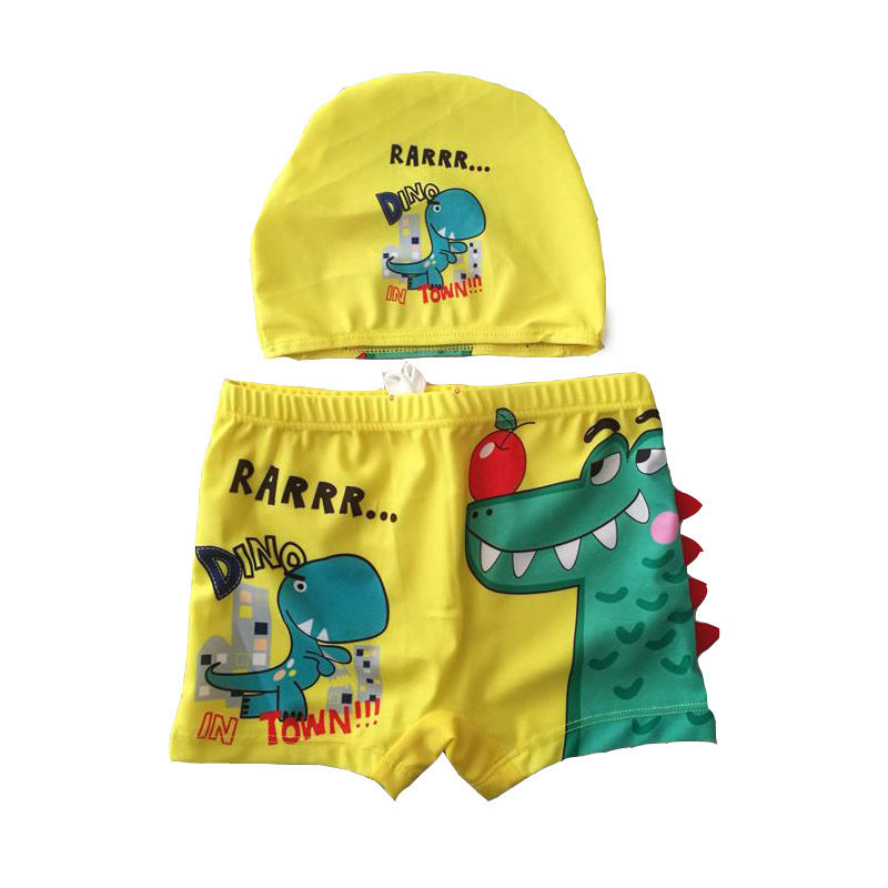 Jungen Schwimmset mit fröhlichem Dinosaurier-Motiv Echo Archiv