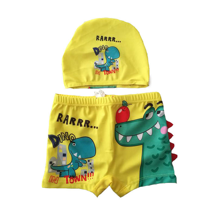 Jungen Schwimmset mit fröhlichem Dinosaurier-Motiv Echo Archiv