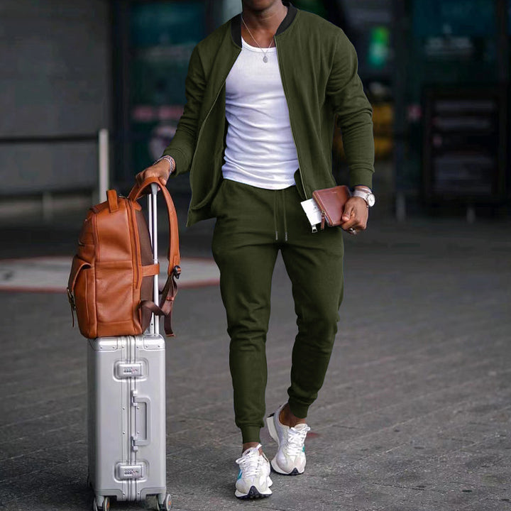 Herren Sportliches Jogginganzug-Set aus atmungsaktivem Material und modernem Design Echoarchiv