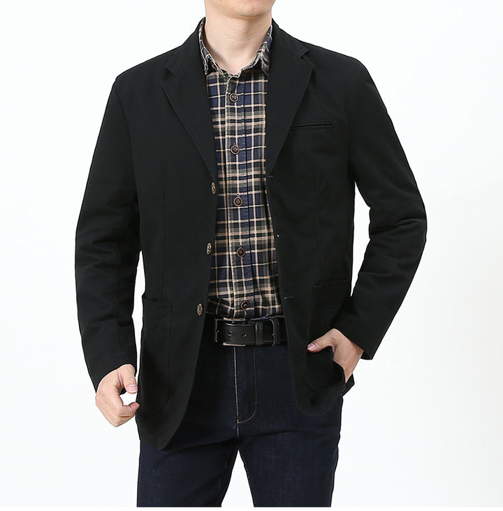 Herren Modische Freizeitjacke mit Taschen Echo Archiv