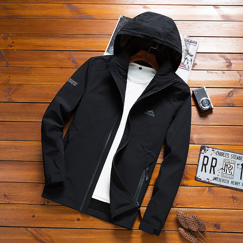 Herren Wetterfeste Outdoor-Jacke Echo Archiv