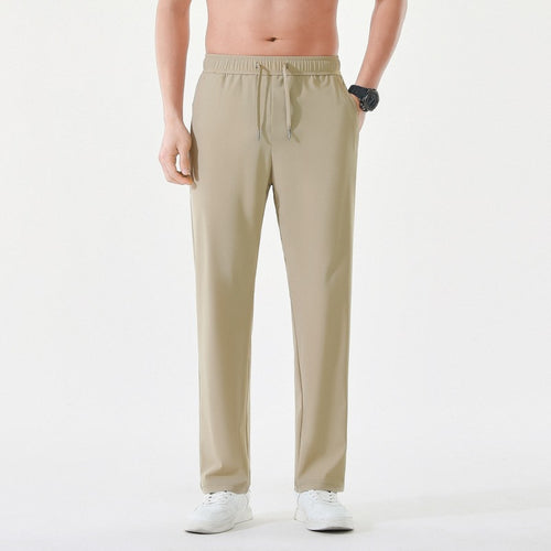 Herren Relaxed-Performance-Freizeithose mit elastischem Tunnelzug, schnell trocknendem Stretch & geradem Bein Echoarchiv
