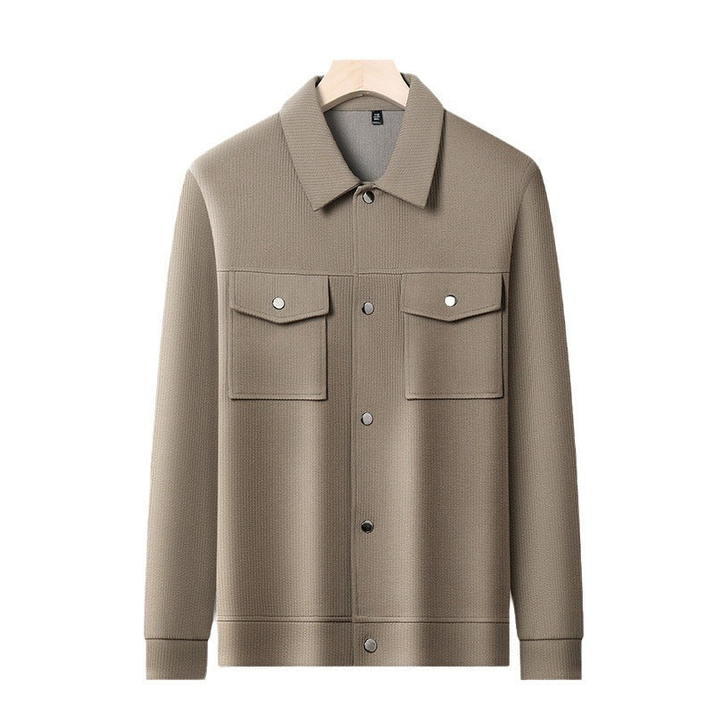 Herren modische Jacke mit praktischen Taschen und modernem Schnitt Echoarchiv