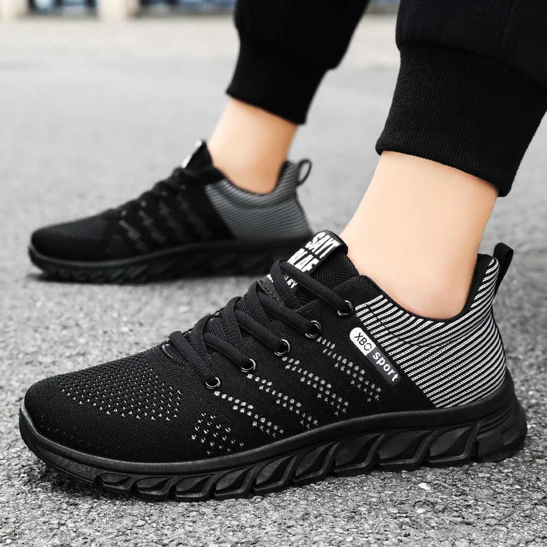 Damen Sportliche Sneakers mit atmungsaktiver Mesh-Oberfläche und rutschfester Sohle Echo Archiv