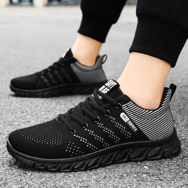 Damen Sportliche Sneakers mit atmungsaktiver Mesh-Oberfläche und rutschfester Sohle Echo Archiv
