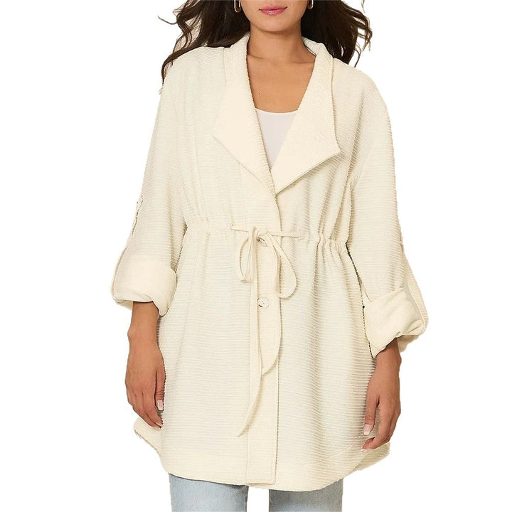 Damen Lässige und elegante Longcardigan Echo Archiv