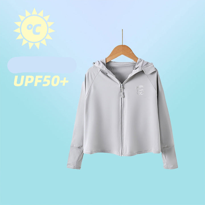 Damen leichte UV-Schutzjacke mit Reißverschluss Echo Archiv