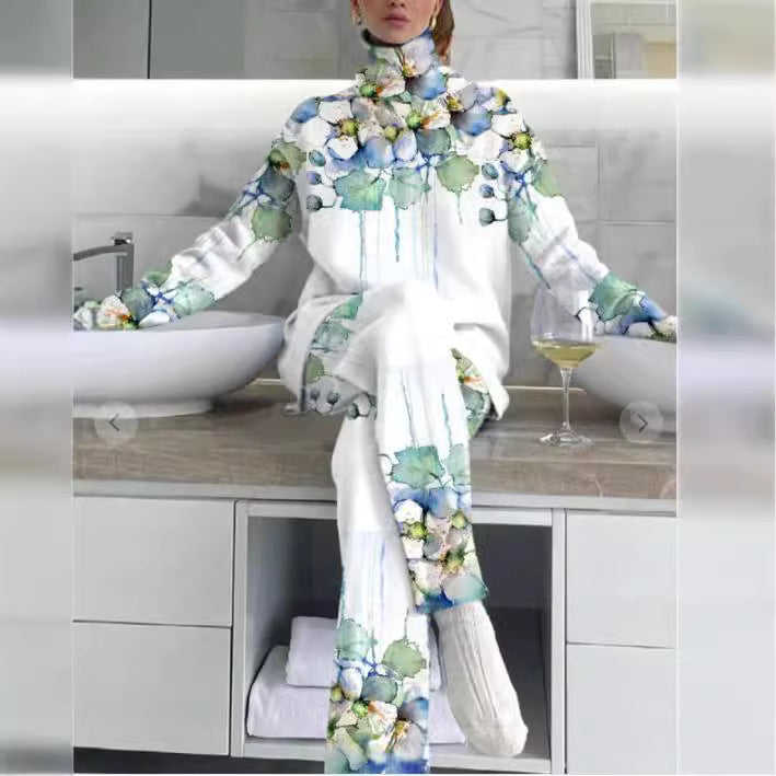 Damen Zweiteiliges Lounge-Set – Élanora