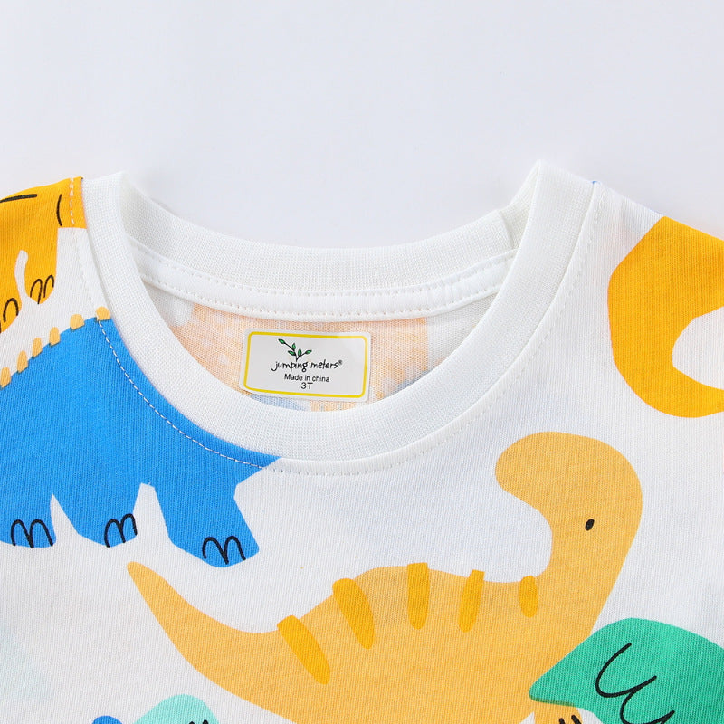 Kinder T-Shirt mit fröhlichem Dinosauriermotiv Echo Archiv