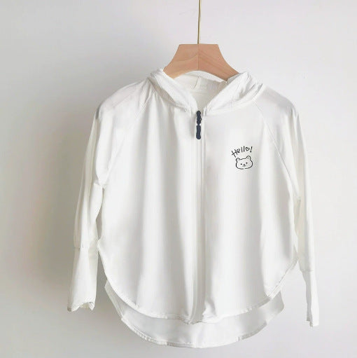 Damen Leichte und atmungsaktive Kapuzenjacke mit niedlichem Tiermotiv Echo Archiv