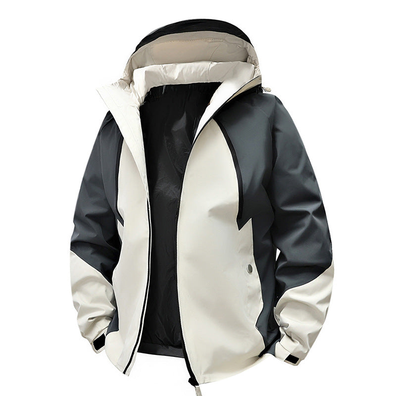 Herren Moderne Wetterjacke Echo Archiv
