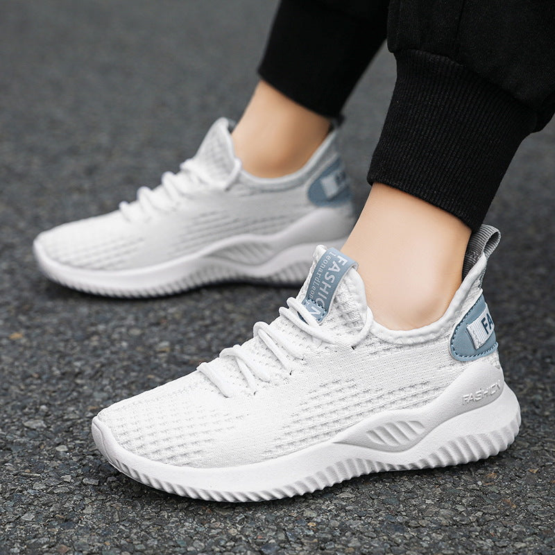 Unisex Atmungsaktiver Strick-Sneaker mit gedämpfter Laufsohle und Slip-On-Passform Echoarchiv