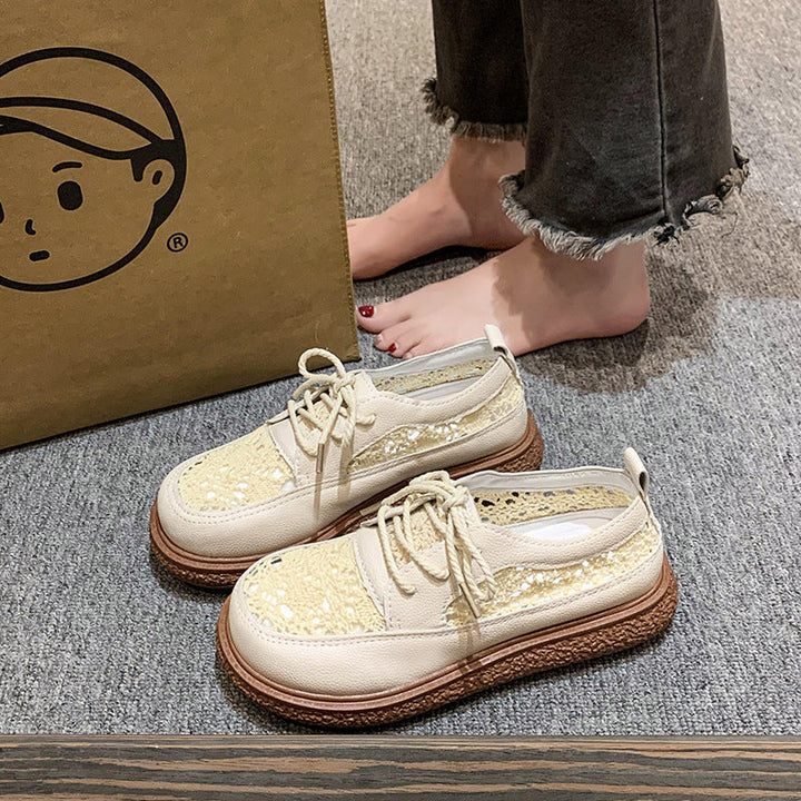 Damen Komfortable Freizeit Sneakers mit atmungsaktiver Oberflächenstruktur Echo Archiv