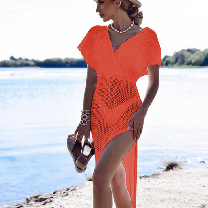 Damen strandfreundliches Netzkleid Echo Archiv