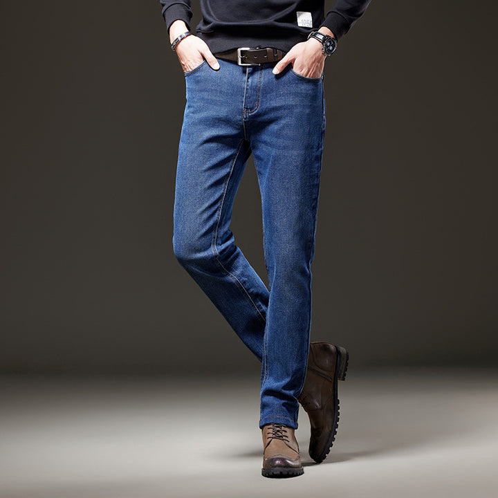 Herren Jeans im geraden Schnitt aus Stretch-Denim mit klassischem fünf‑Taschen‑Schnitt Echo Archiv