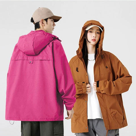 Herren Wasserdichte Outdoor-Jacke Echoarchiv