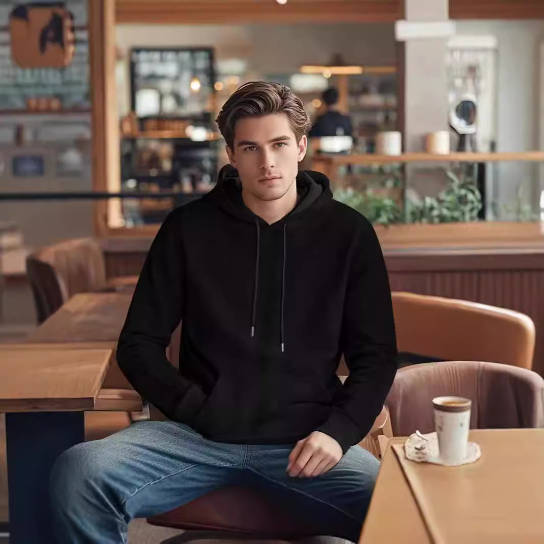 Herren Kapuzenpullover mit strukturiertem Design von Echoarchiv