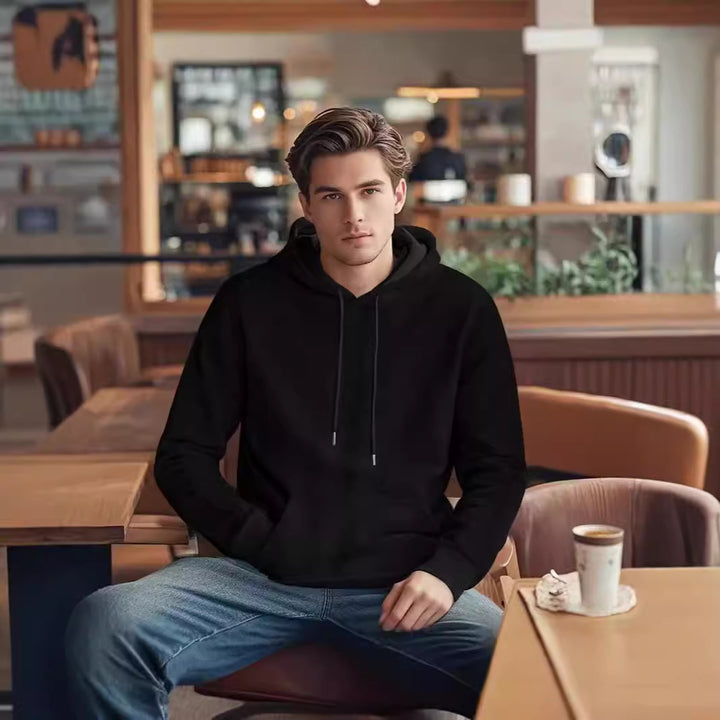 Herren Kapuzenpullover mit strukturiertem Design von Echoarchiv